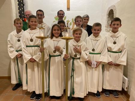 Neue Ministranten im Team