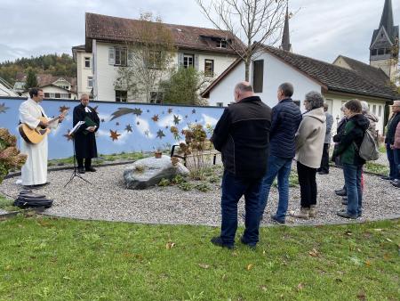 Einweihung Sternenkind-Gedenkstätte
