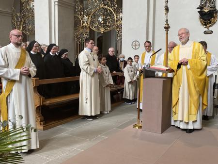 Bestätigung durch Prior P. Gregor Brazerol OSB
