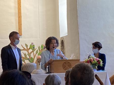 Daniela Albus findet persönliche und warmherzige Worte