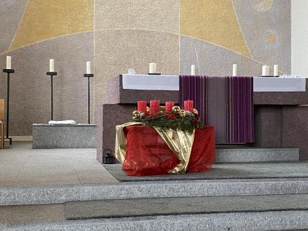 Adventskranz Bichelsee