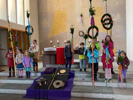 Palmsonntag in Bichelsee