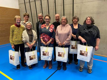 Eine Rose am Dankeschönabend