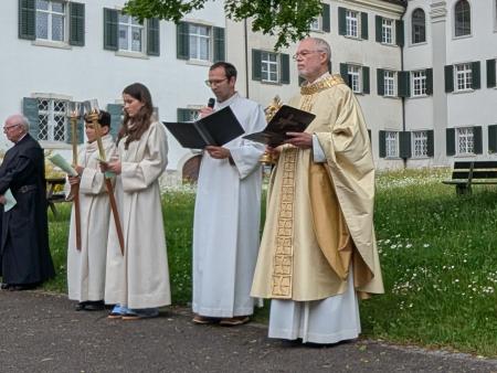 Auffahrt in der Pfarrei St. Idda