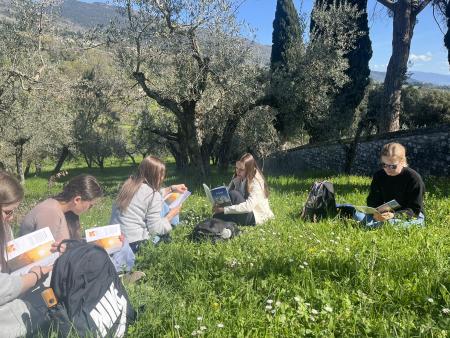 Assisi-Reise Firmanden 2025 - Gruppendiskussion