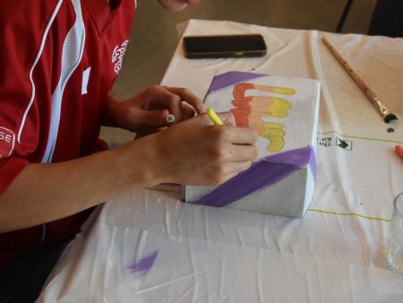 Verschönerung der Patenpäckli 1