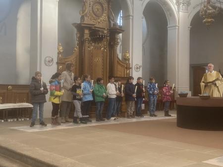 Tauferinnerungsfeier der Erstkommunionkinder