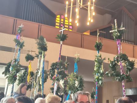 Feierlicher Palmsonntag