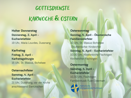 Ostern in unserer Pfarrei