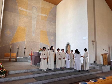 Ministranten-Aufnahme in Bichelsee