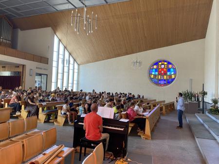 Schuljahres-Eröffnungsfeier der Schulen Bichelsee-Balterswil